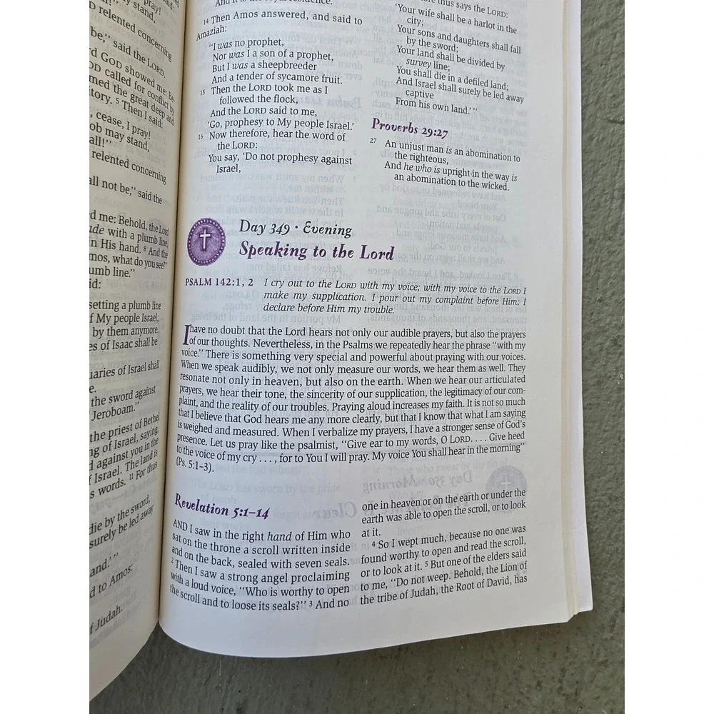 The Sunrise‎ Daily Devotional Bible NKJV New King James Version Paperback Book